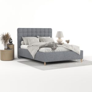 POLSTERBETT Paloma 180/200 cm Grau im Neve Stoff Textil AltaBeds Möbel > Betten > Polsterbetten Grau