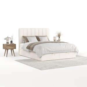 wohnli-moebel-suche-800001127881 Wohnli Möbelsuche - POLSTERBETT Vienna mit Stauraum 140/200 cm Creme im Alta Stoff