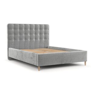 wohnli-moebel-suche-800001127890 Wohnli Möbelsuche - POLSTERBETT Paloma 120/200 cm Hellgrau im Lotta Stoff