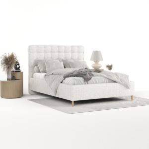 wohnli-moebel-suche-800001127959-1 POLSTERBETT Paloma 180/200 cm Creme im Neve Stoff Textil AltaBeds Möbel > Betten > Polsterbetten Weiß