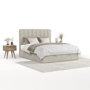 wohnli-moebel-suche-800001127971 Wohnli Möbelsuche - POLSTERBETT Vienna mit Stauraum 180/200 cm Beige im Alta Stoff