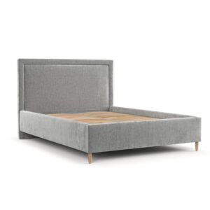 wohnli-moebel-suche-800001127998 Wohnli Möbelsuche - POLSTERBETT Vega 140/200 cm Hellgrau im Lotta Stoff