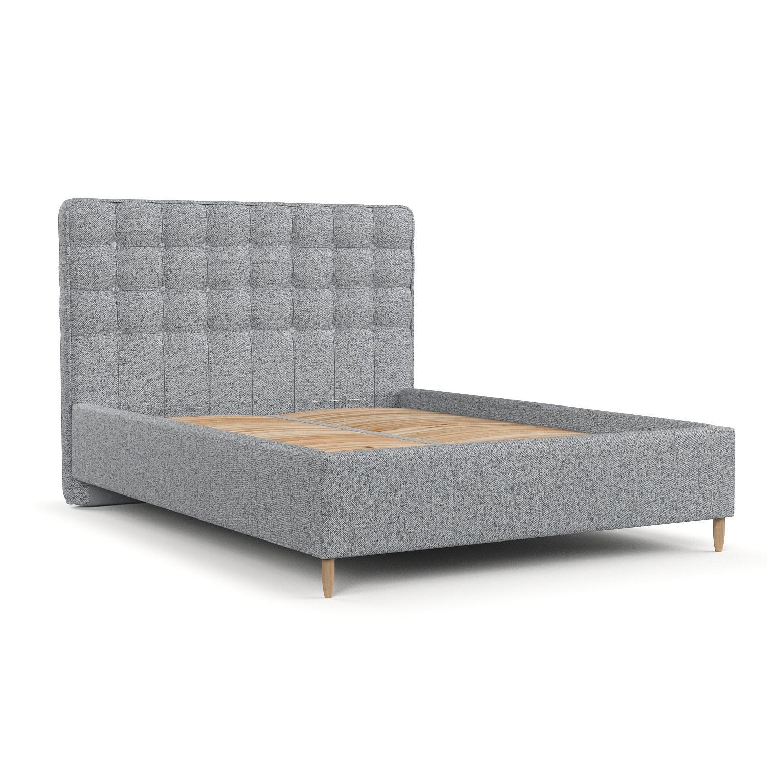 wohnli-moebel-suche-800001128008 Wohnli Möbelsuche - POLSTERBETT Paloma 160/200 cm Grau im Riva Stoff