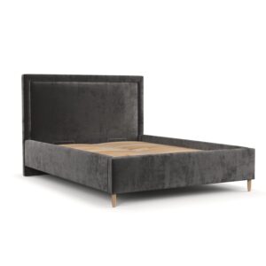 wohnli-moebel-suche-800001128011 Wohnli Möbelsuche - POLSTERBETT Vega 140/200 cm Anthrazit im Lotta Stoff