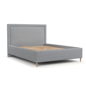 wohnli-moebel-suche-800001128016 Wohnli Möbelsuche - POLSTERBETT Vega 160/200 cm Grau im Riva Stoff