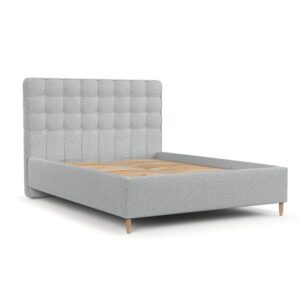 wohnli-moebel-suche-800001128020 Wohnli Möbelsuche - POLSTERBETT Paloma 180/200 cm Hellgrau im Riva Stoff