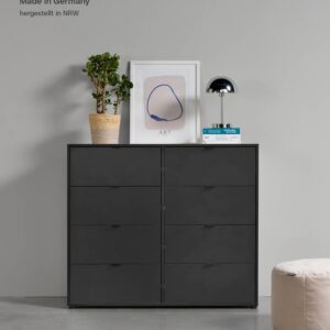 wohnli-moebel-suche-800001128579-1 KOMMODE Die Stilvolle Holzwerkstoff Mokebo Möbel > Kommoden & Schubladenschränke > Kommoden Anthrazit
