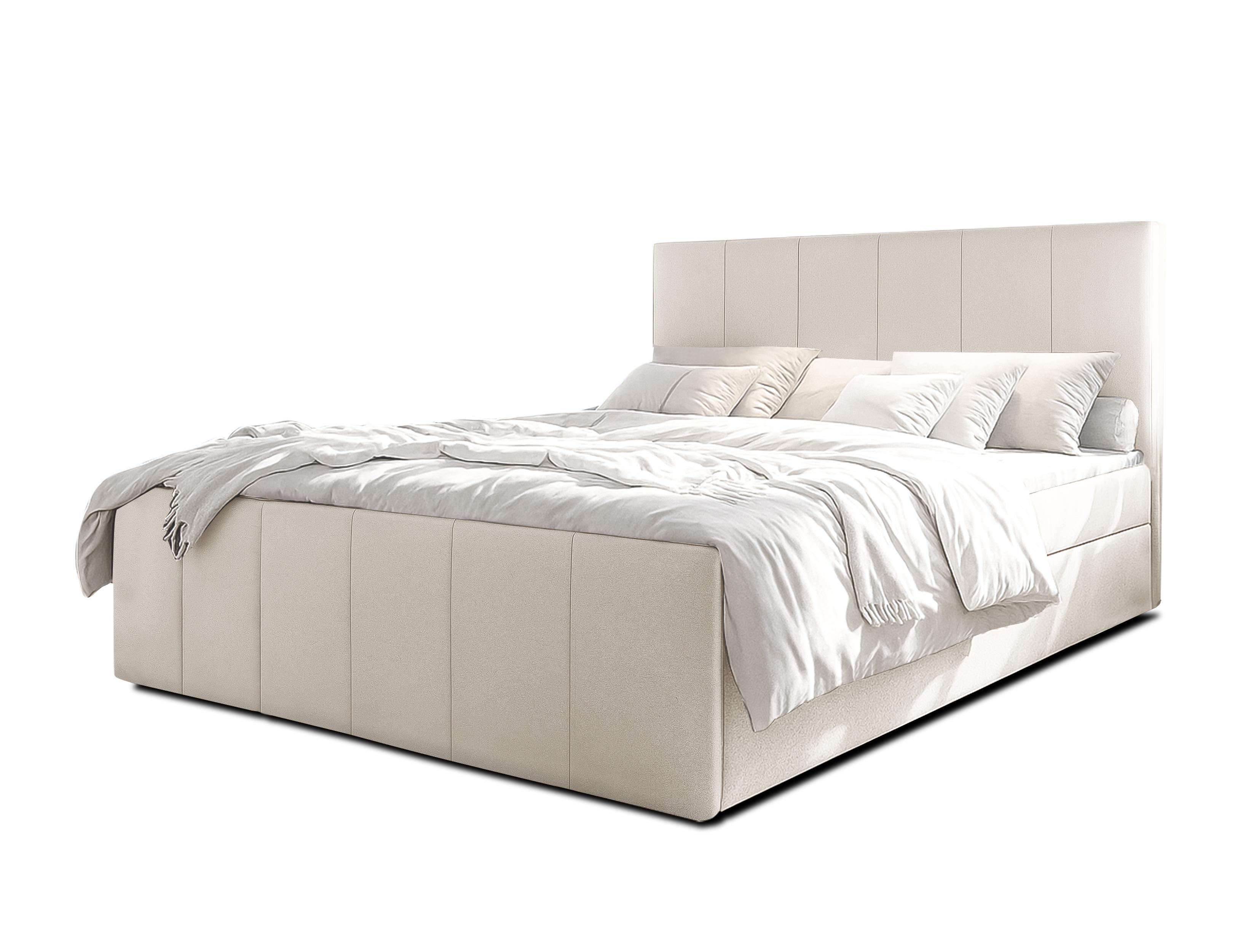 wohnli-moebel-suche-800001130149 Wohnli Möbelsuche - BOXBETT LEVENTE 160x200 cm mit Bettkasten und Matratze - Beige + TOPPER