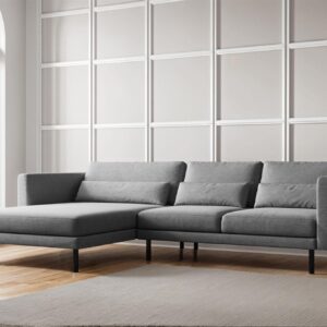 ECKSOFA Agada In Verita Textil Fun Möbel Möbel > Sofas & Couches > Wohnlandschaften > Ecksofas Grau