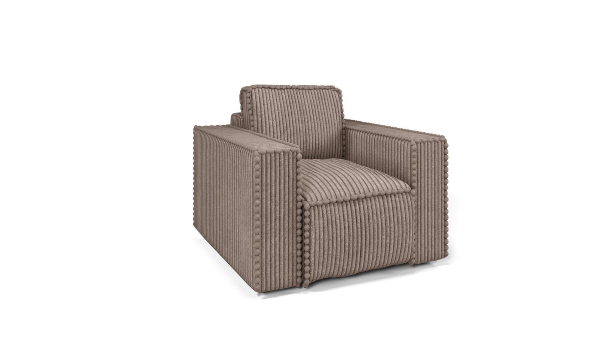 wohnli-moebel-suche-800001137701-1 SESSEL Vajana Textil Fun Möbel Möbel > Sessel > Polstersessel Beige