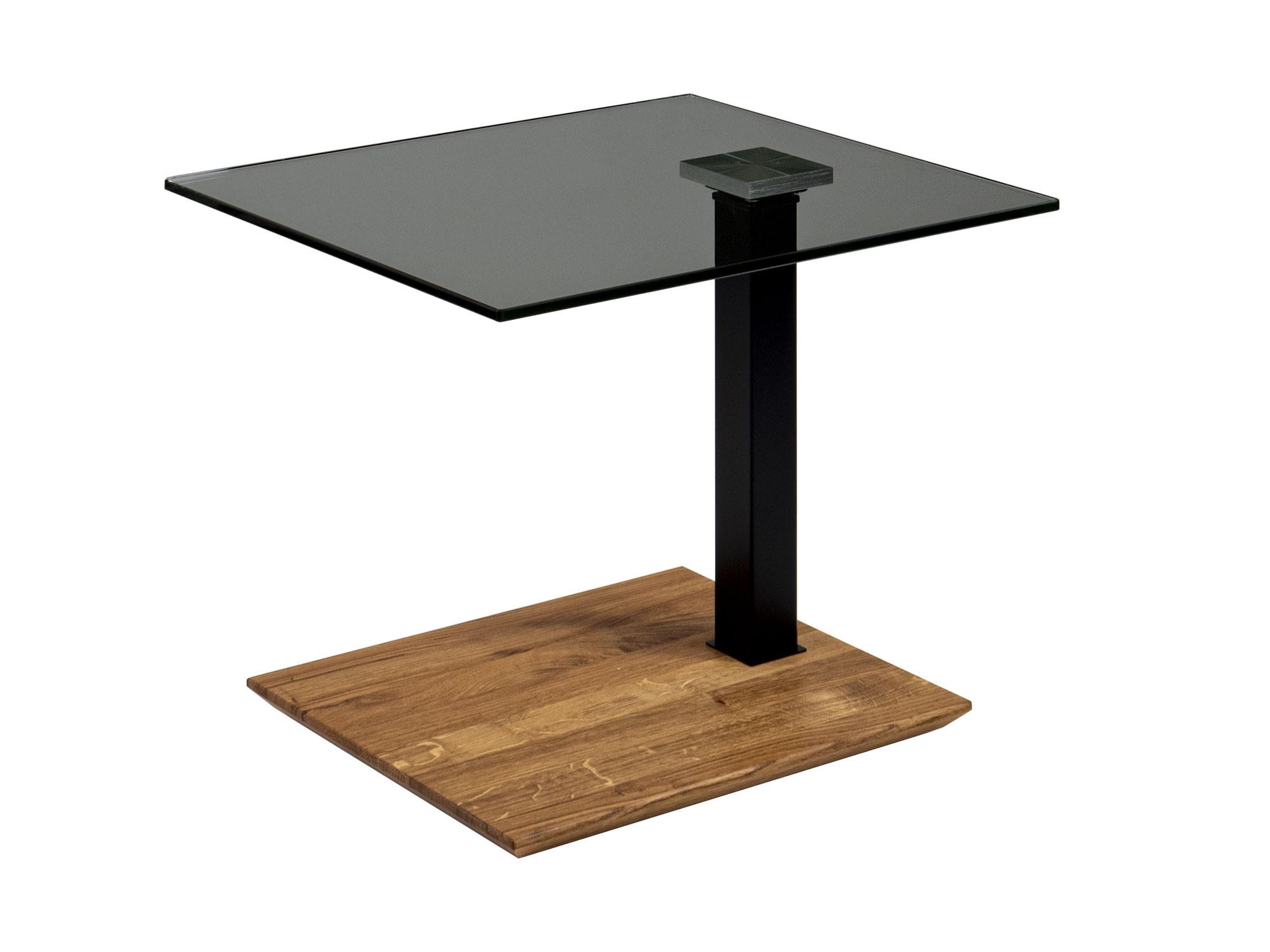 wohnli-moebel-suche-800001137986 Wohnli Möbelsuche - BEISTELLTISCH Ceciley 55x47x47 höhenverstellbar Schwarz/Parsol