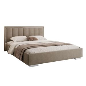wohnli-moebel-suche-800001138228 Wohnli Möbelsuche - POLSTERBETT AURELIA SILVER mit Stauraum und Metallrahmen 140x200 French Velvet 656