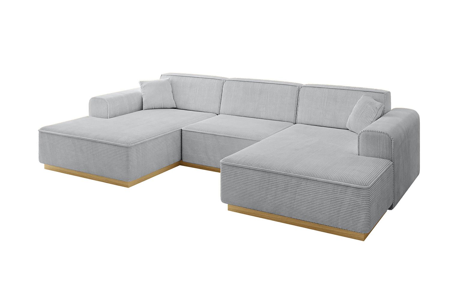 wohnli-moebel-suche-800001141210 Wohnli Möbelsuche - WOHNLANDSCHAFT IREA-U1-v2 - 301x165x80 cm Grau