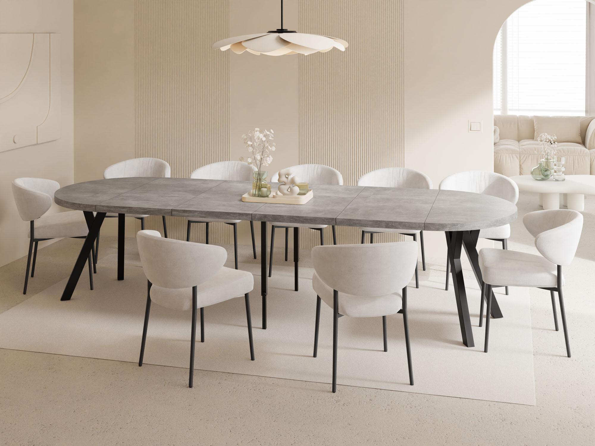 Grauer Beton 100-300/100/76 cm