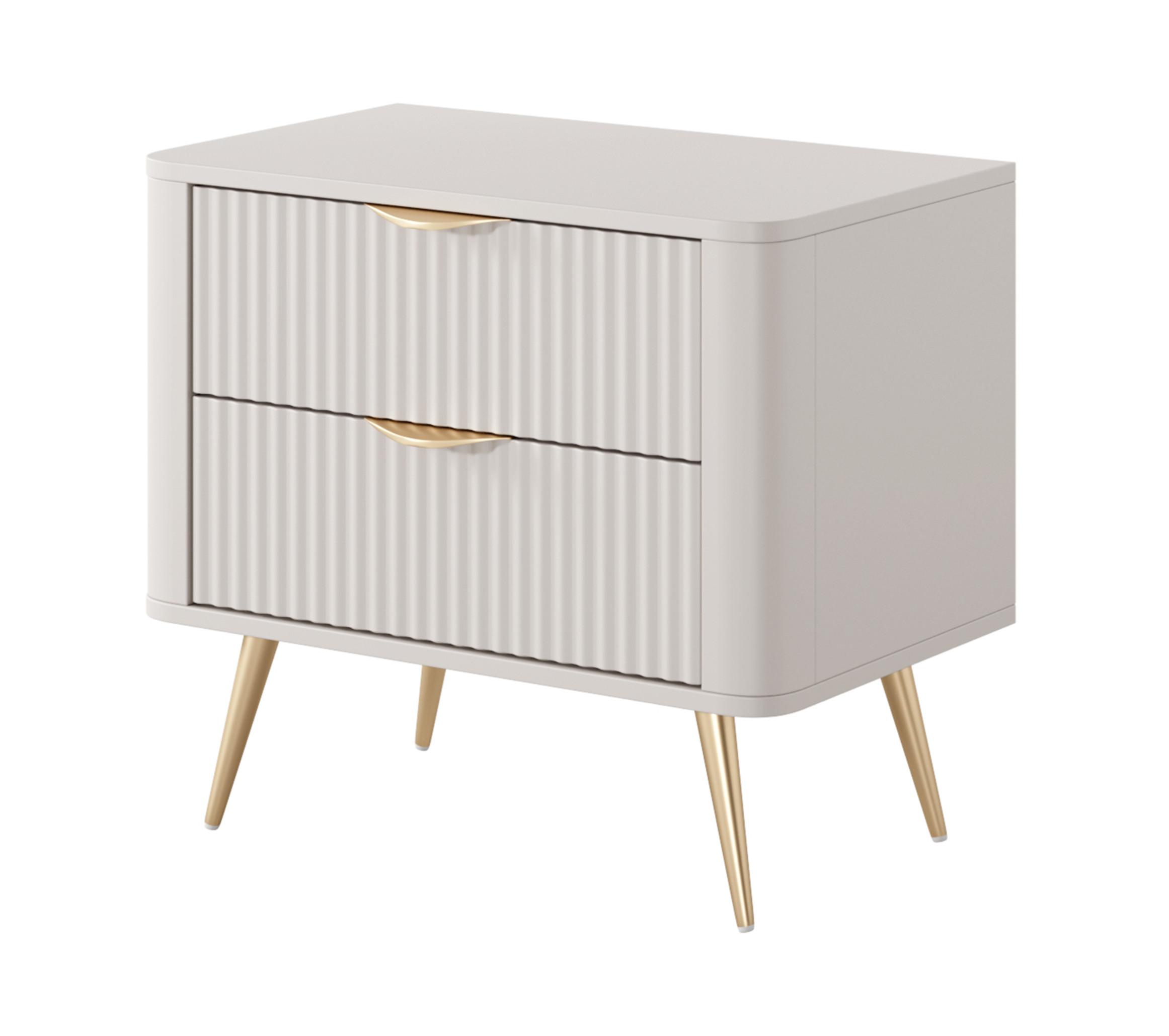 Wohnli Möbelsuche - NACHTTISCH Vespasia 2S Beige 63