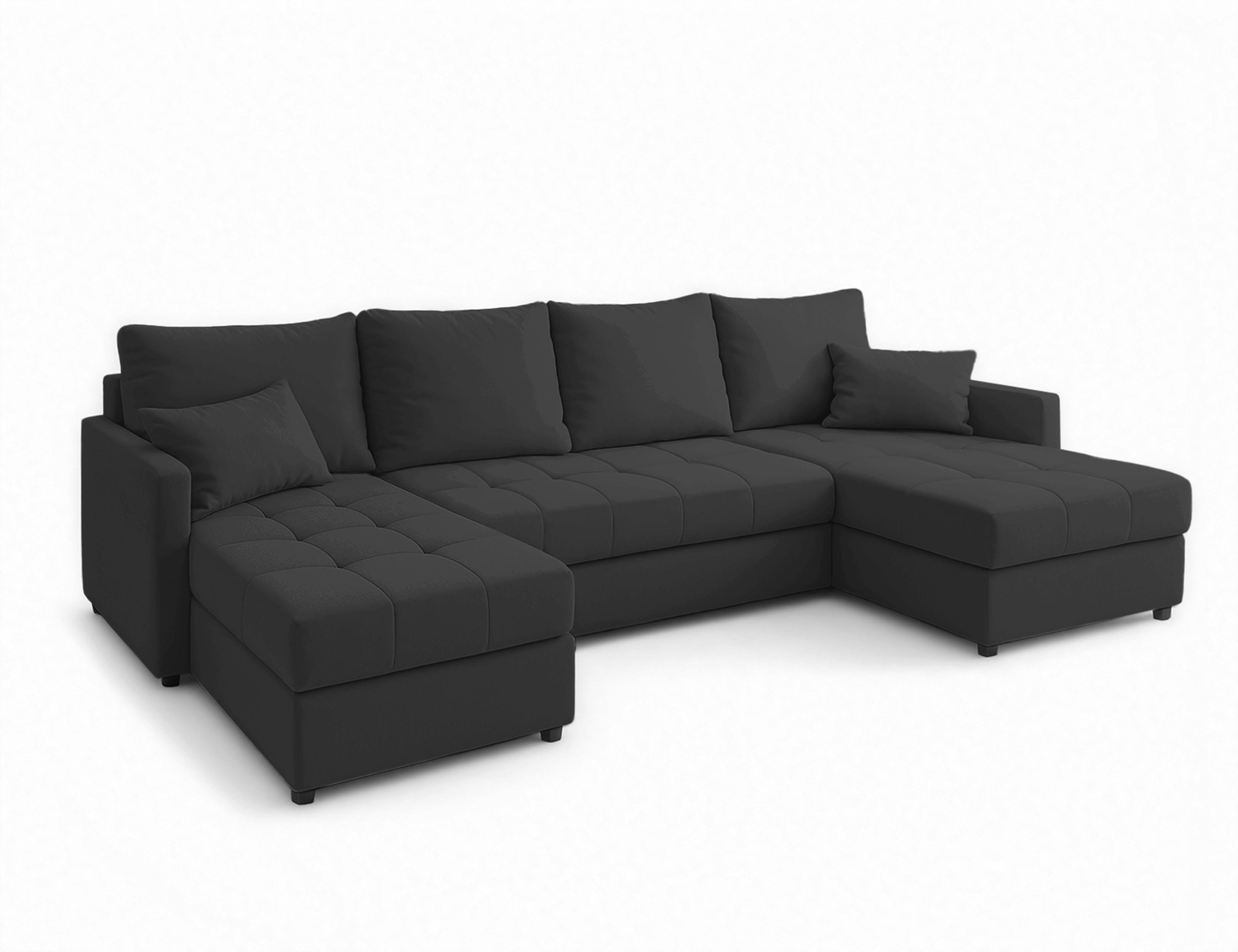 wohnli-moebel-suche-800001149453 Wohnli Möbelsuche - WOHNLANDSCHAFT Dolceo Grau 287/140/73 cm mit Bettkasten Schlaffunktion Modern