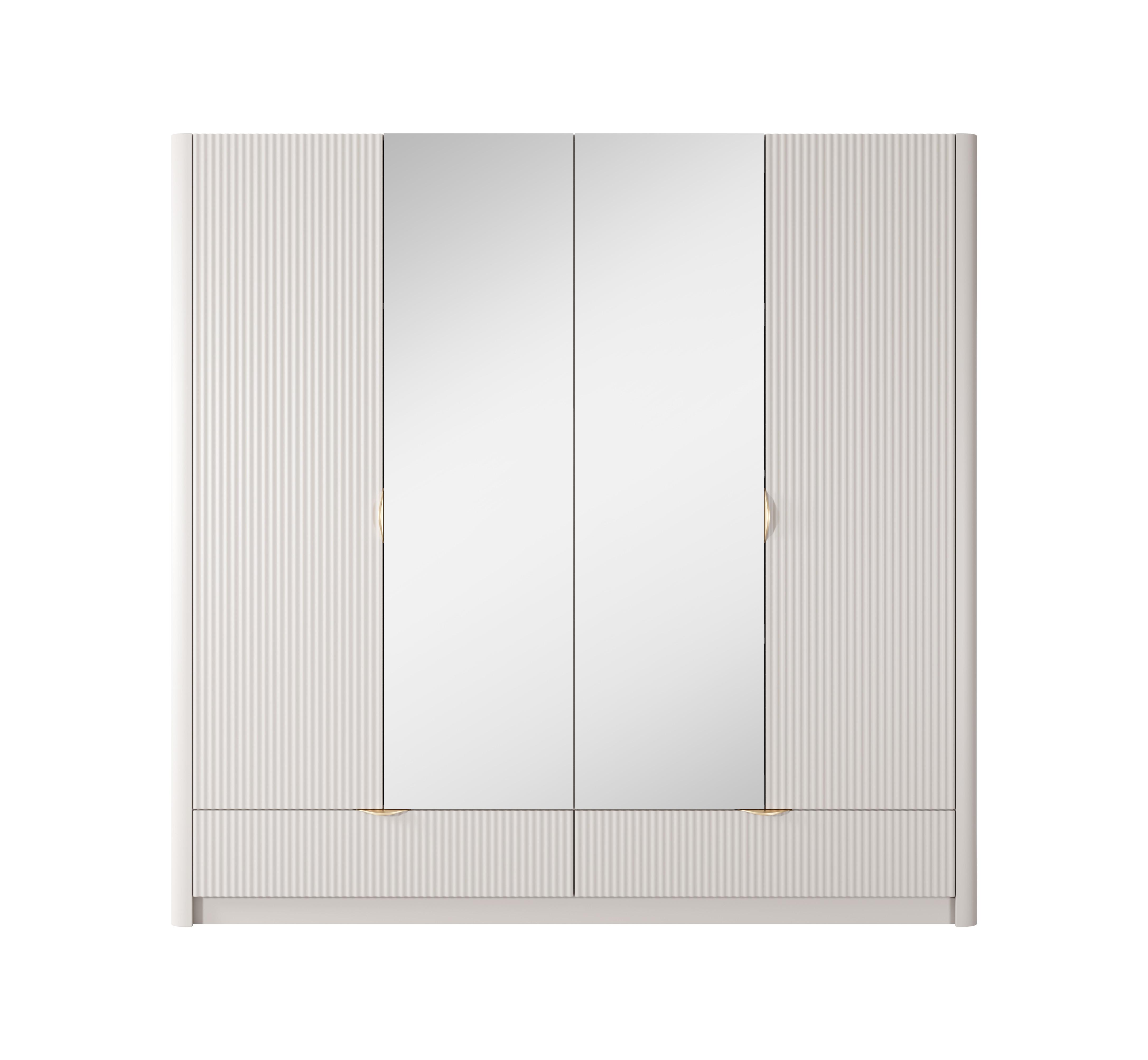 wohnli-moebel-suche-800001149661 Wohnli Möbelsuche - KLEIDERSCHRANK Vespasia 4T 2S Beige 213/208