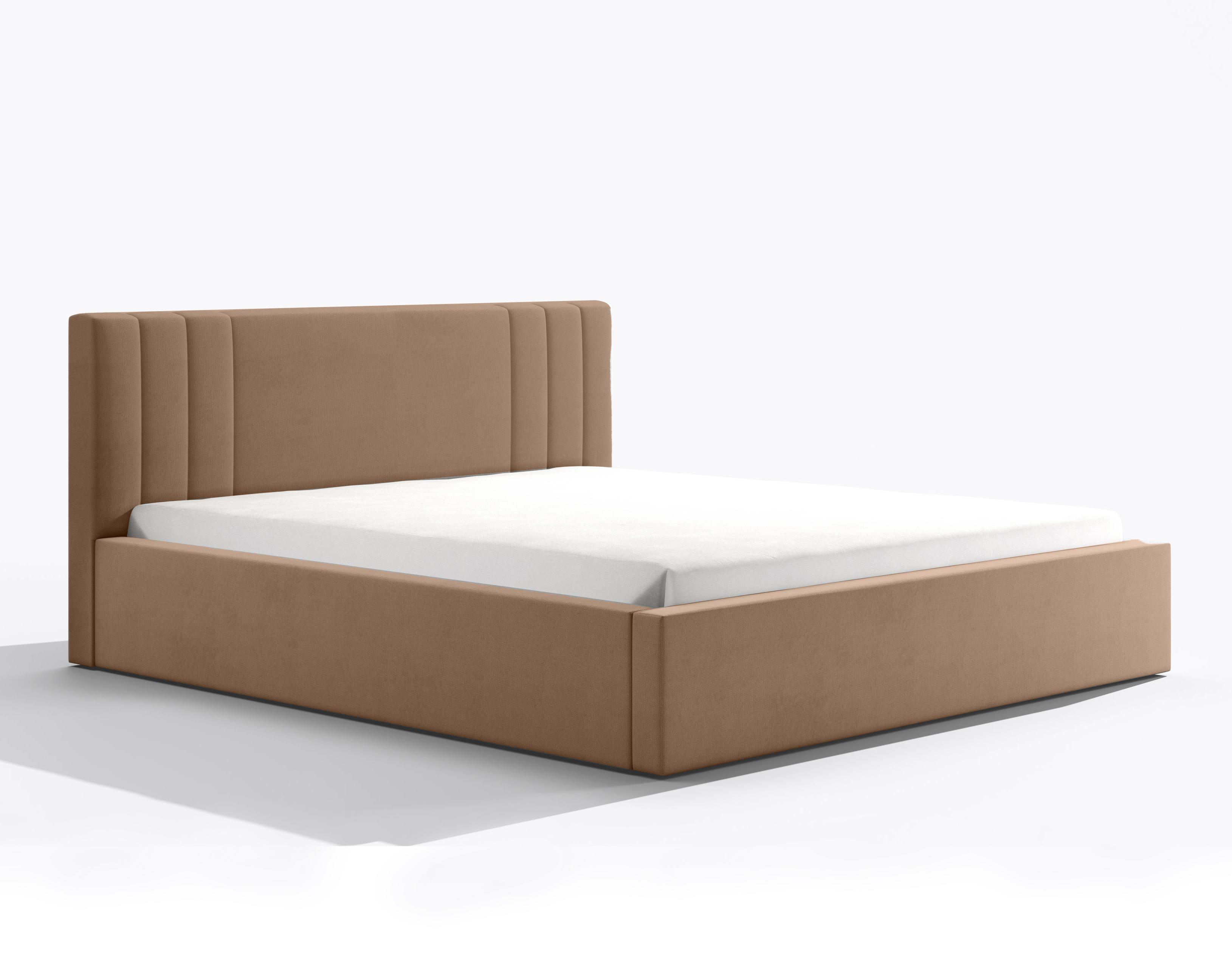 wohnli-moebel-suche-800001149668 Wohnli Möbelsuche - POLSTERBETT Flino 160/200 cm in Beige – mit Bettkasten und viel Komfort
