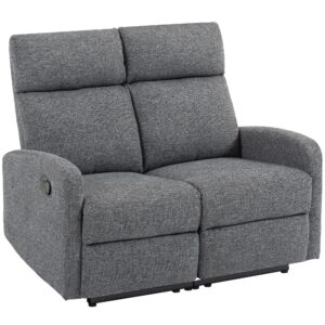 Wohnli Möbelsuche - 2-SITZER Relaxsessel Fernsehsessel Liegesessel mit Liegefunktion Chenille-Optik