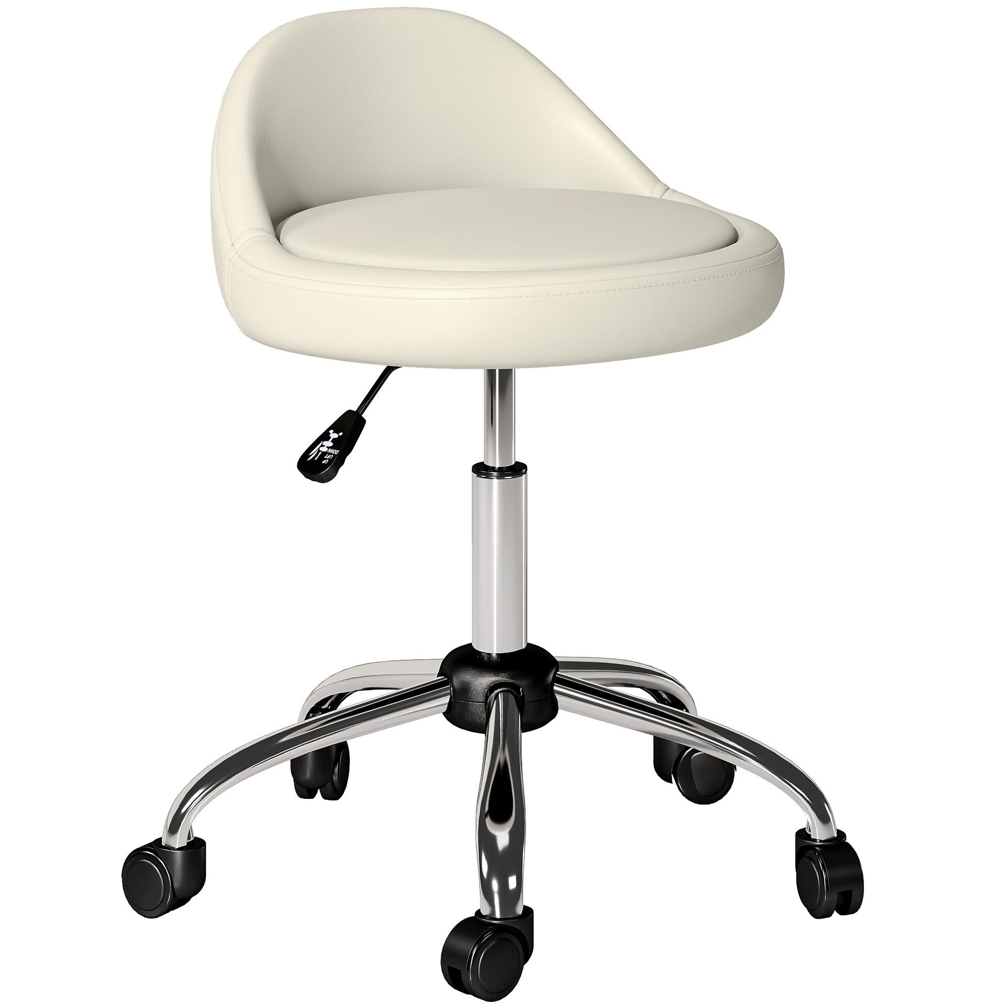 wohnli-moebel-suche-800001154718 Wohnli Möbelsuche - ROLLHOCKER Höhenverstellbarer Arbeitshocker 63-83 cm Drehhocker mit Rädern