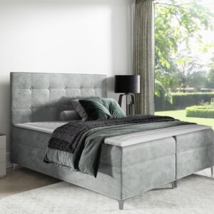 BOXBETT Snake - H3 Holz MIRJAN24 Möbel > Betten > Boxspringbetten Grau