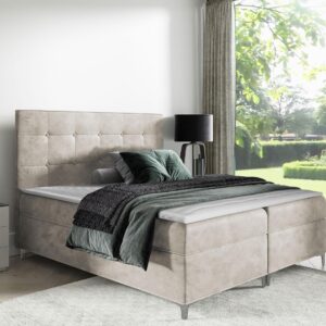 BOXBETT Snake - H3 Holz MIRJAN24 Möbel > Betten > Boxspringbetten Braun