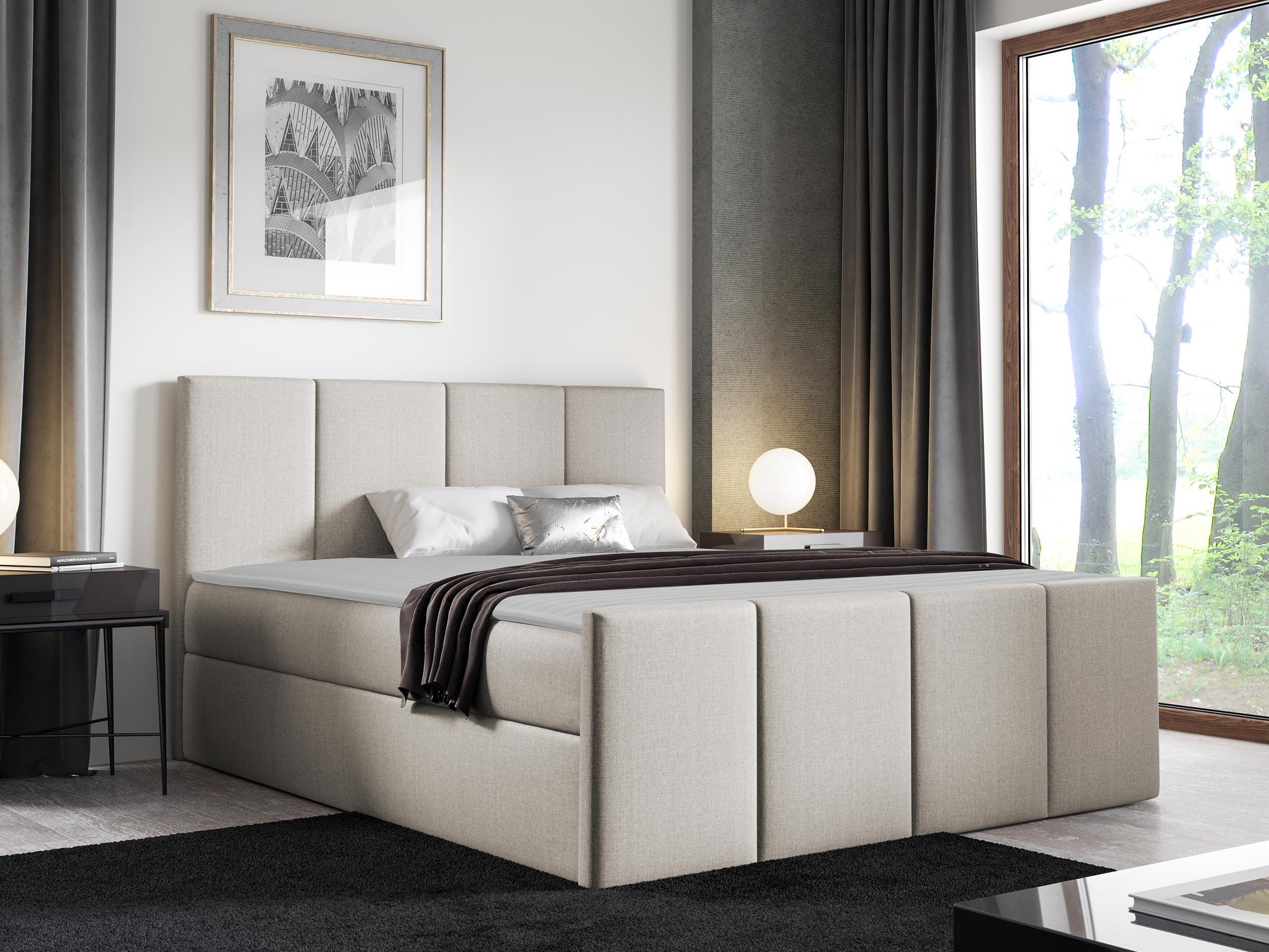 BOXBETT Lars - H3 Holz MIRJAN24 Möbel > Betten > Boxspringbetten Weiß