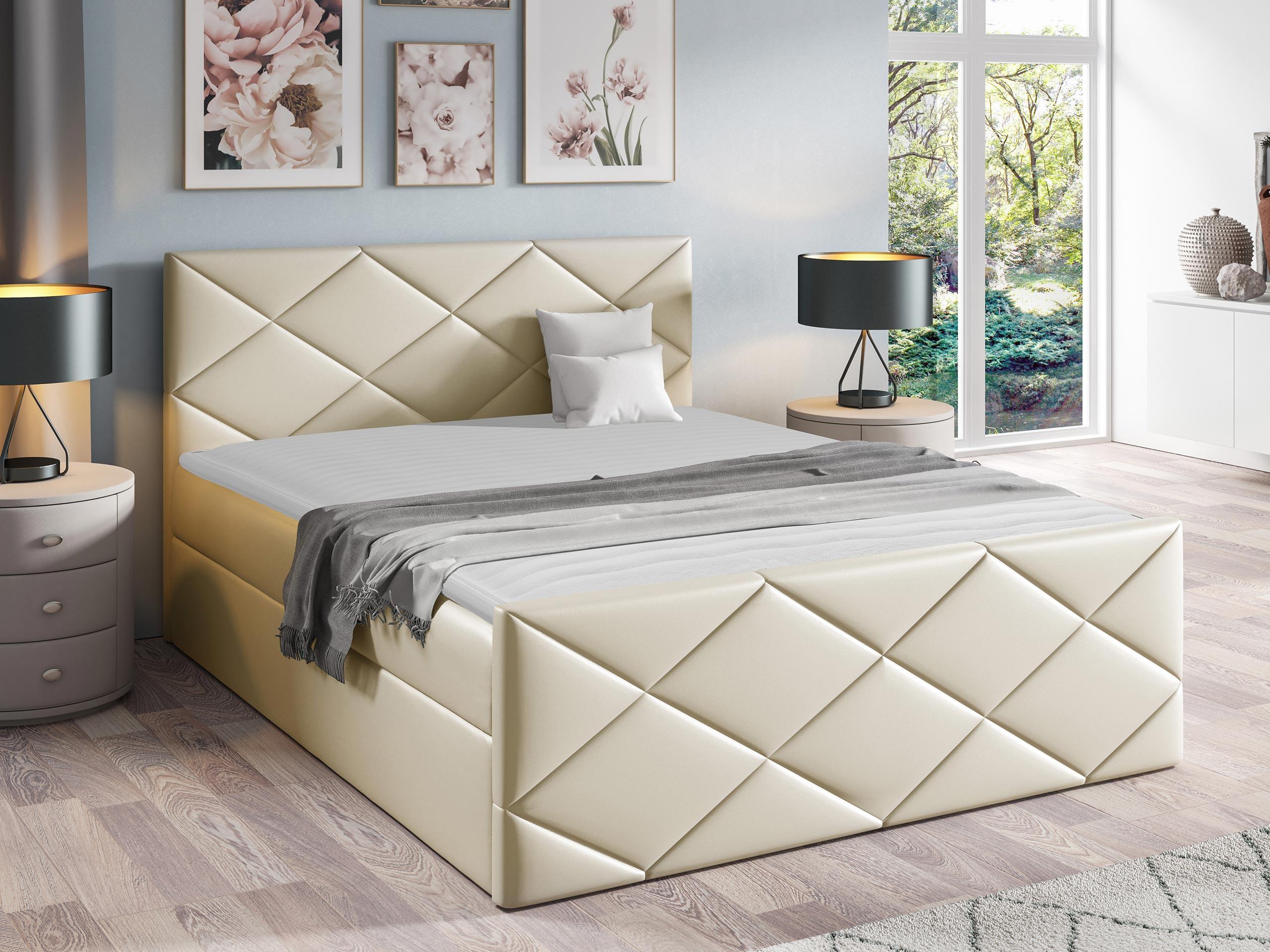 BOXBETT Herkules - H3 Holz MIRJAN24 Möbel > Betten > Boxspringbetten Braun