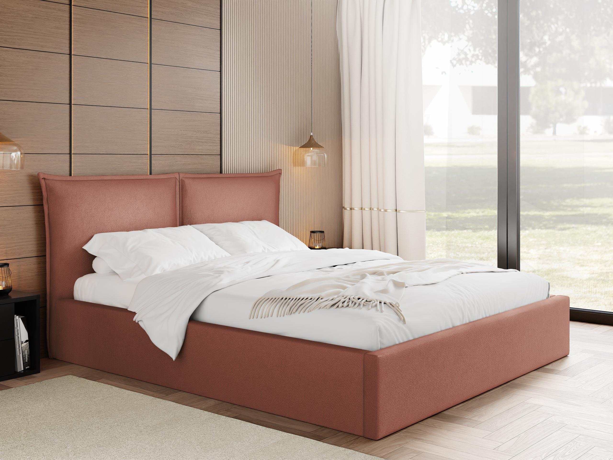 POLSTERBETT Pirkun Textil MIRJAN24 Möbel > Betten > Polsterbetten Braun