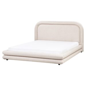 Wohnli Möbelsuche - POLSTERBETT mit Lattenrost 160x200 cm Beige Lavardens
