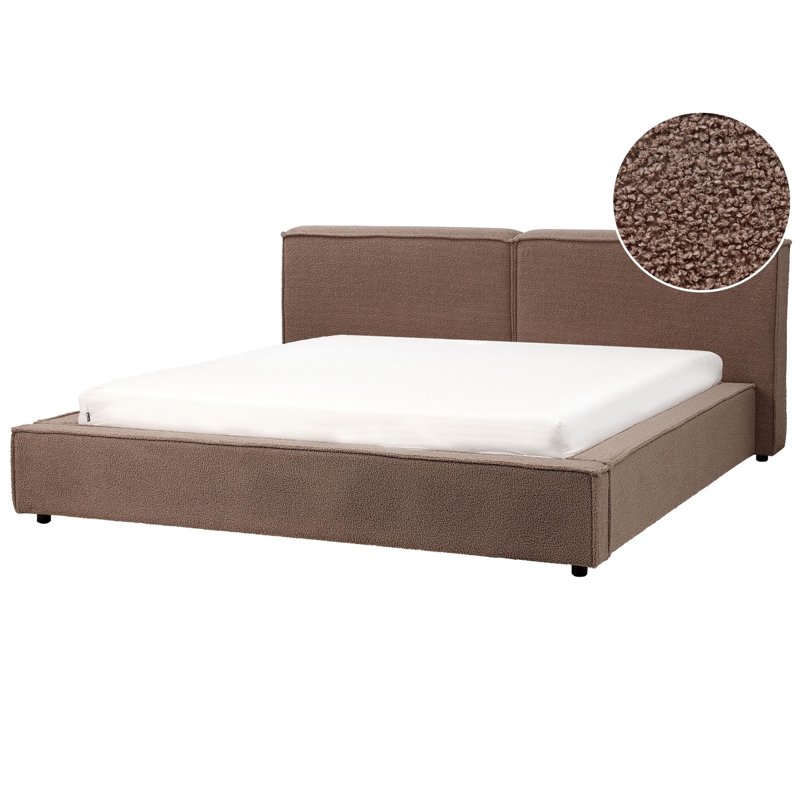 wohnli-moebel-suche-800001166919 Wohnli Möbelsuche - POLSTERBETT mit Lattenrost 180x200 cm Braun Linards