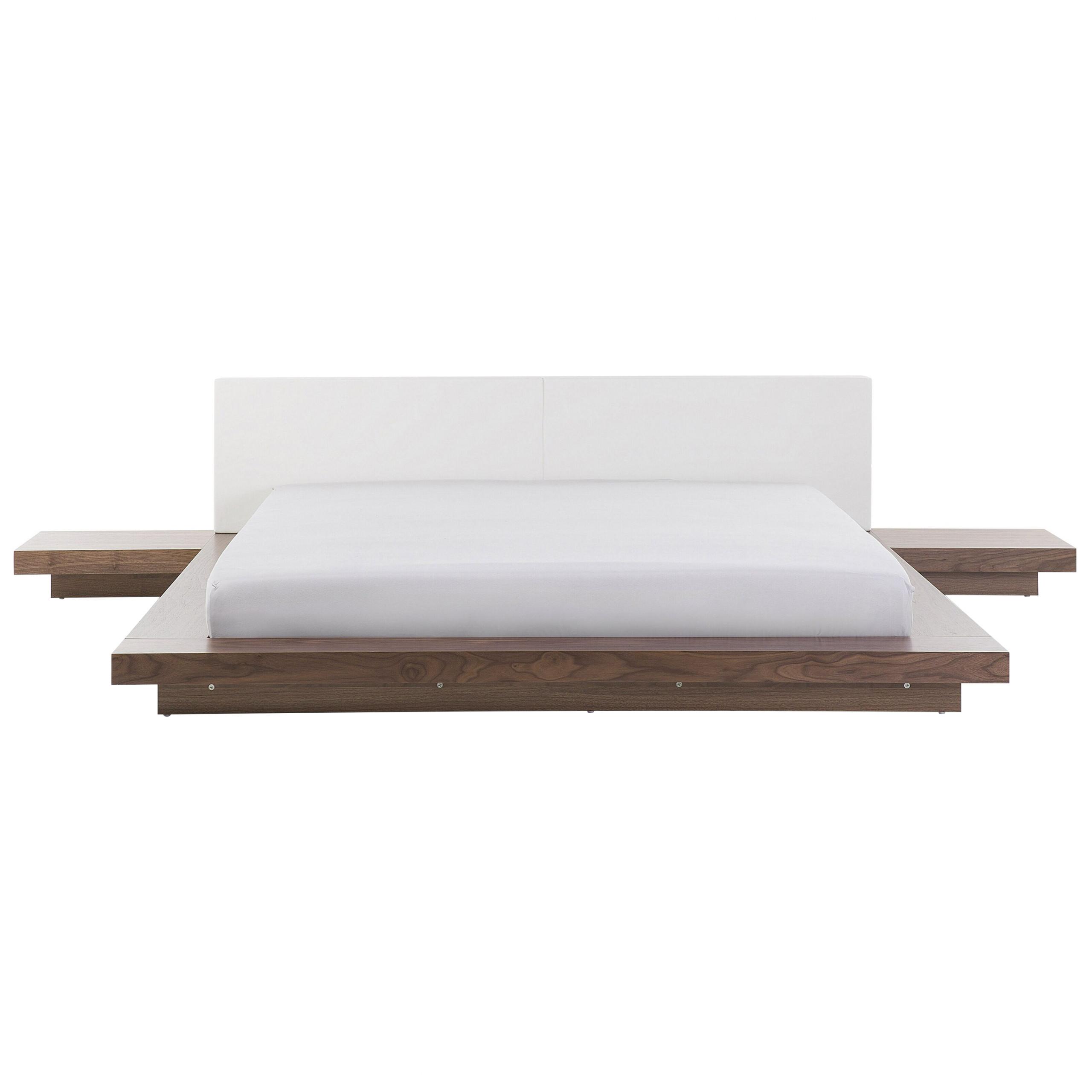 Wohnli Möbelsuche - WASSERBETT 180x200 cm Heller Holzfarbton Zen