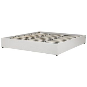 wohnli-moebel-suche-800001166930-1 POLSTERBETT 180/200 cm Grau Dinan Textil Beliani Möbel > Betten > Polsterbetten Grau