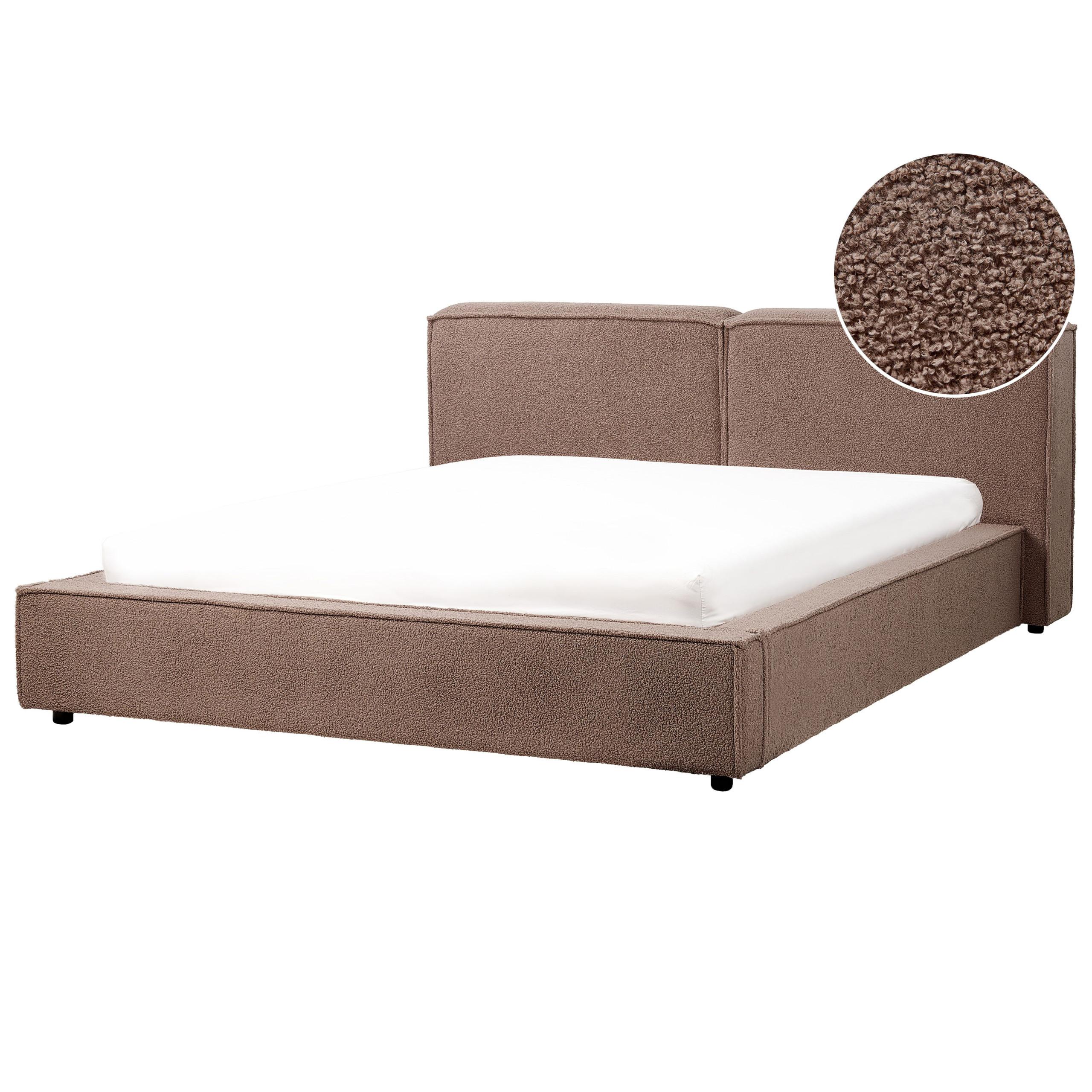 wohnli-moebel-suche-800001166934 Wohnli Möbelsuche - POLSTERBETT mit Lattenrost 160x200 cm Braun Linards