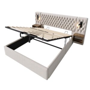 wohnli-moebel-suche-800001167078 Wohnli Möbelsuche - DOPPELBETT Beige 261/210/105 cm