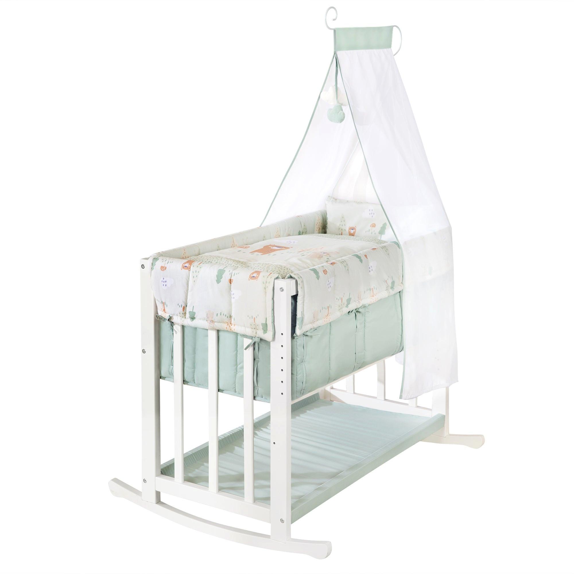 wohnli-moebel-suche-800001170453 Wohnli Möbelsuche - BEISTELLBETT Woodland Buddies 4in1 Set 90 x 45 cm