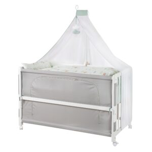 wohnli-moebel-suche-800001170471-1 BABYBETT Woodland Buddies 5er-Set 60 x 120 cm Textil Roba Möbel > Tische > Beistelltische Weiß