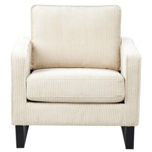 SESSEL Cord Hellbeige Vind Textil Beliani Möbel > Sessel > Polstersessel Beige