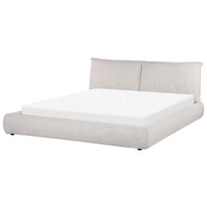 wohnli-moebel-suche-800001174512-1 POLSTERBETT Beige Vinay Textil Beliani Möbel > Betten > Polsterbetten Beige