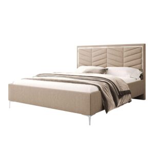 Wohnli Möbelsuche - POLSTERBETT AURORA II 180x200 mit Bettkasten Boston Trufa