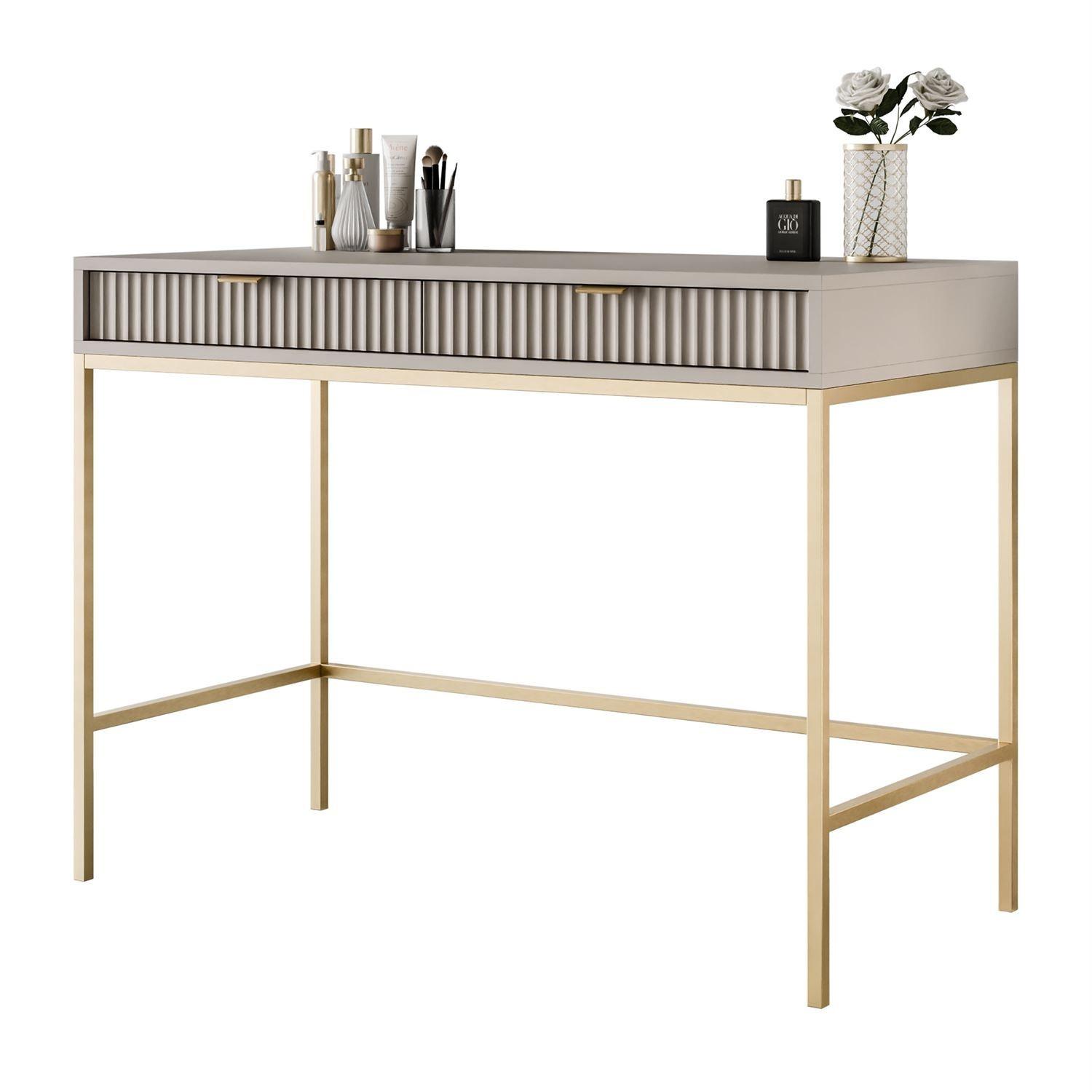 Wohnli Möbelsuche - KONSOLENTISCH CORTADO GOLD T104 KASCHMIR