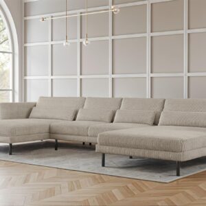 wohnli-moebel-suche-800001178568-1 WOHNLANDSCHAFT Agada In Poso Textil Fun Möbel Möbel > Sofas & Couches > Wohnlandschaften > Wohnlandschaften U-Form Weiß