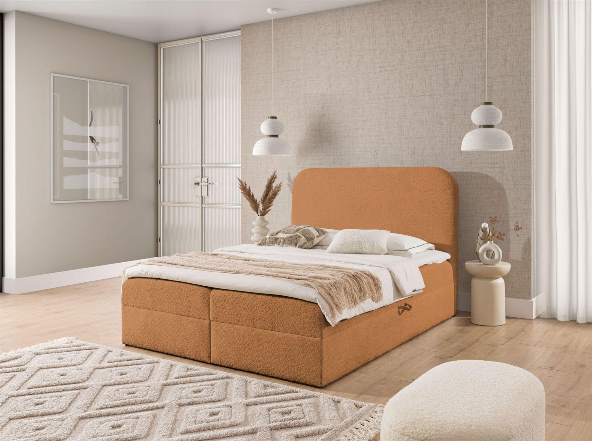 wohnli-moebel-suche-800001178820-1 BOXBETT Bineta Textil Fun Möbel Möbel > Betten > Boxspringbetten Braun