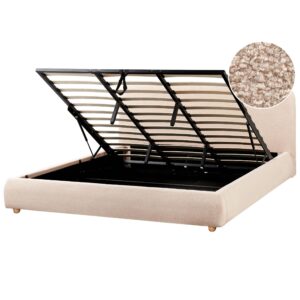 wohnli-moebel-suche-800001186153 Wohnli Möbelsuche - BETT mit Stauraum 180x200 cm Beige Blagnac