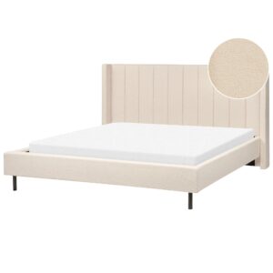 wohnli-moebel-suche-800001186156 Wohnli Möbelsuche - POLSTERBETT mit Lattenrost 180x200 cm Beige Villette
