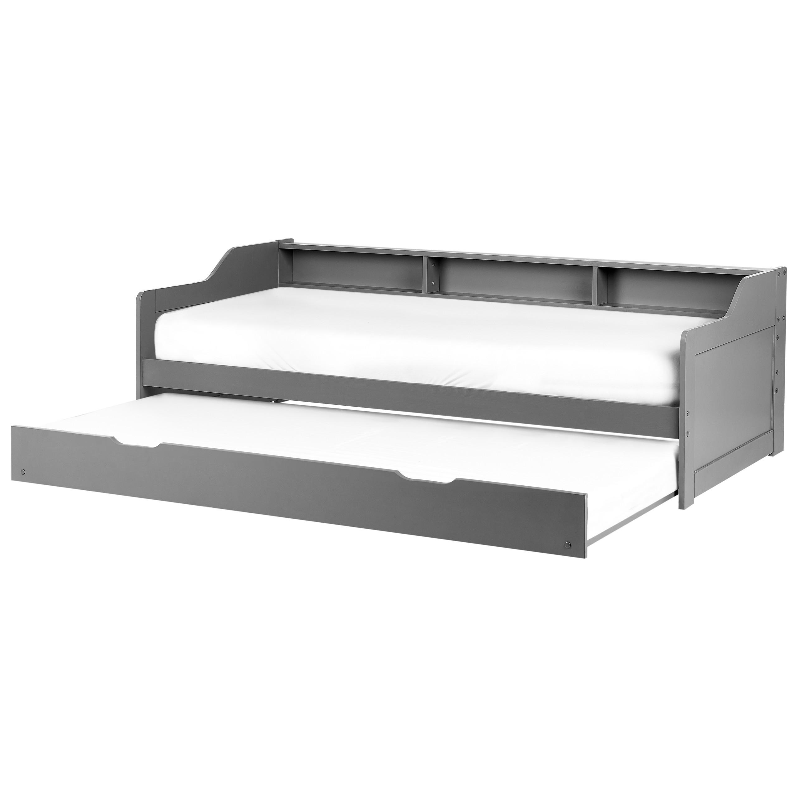 wohnli-moebel-suche-800001186176 Wohnli Möbelsuche - AUSZIEHBETT 90x200 cm Grau Edern