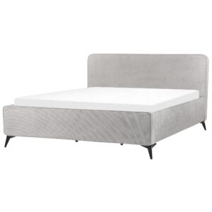 wohnli-moebel-suche-800001186187 Wohnli Möbelsuche - POLSTERBETT mit Lattenrost 180x200 cm Grau Valognes