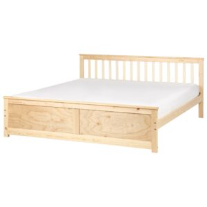 wohnli-moebel-suche-800001186214 Wohnli Möbelsuche - BETT mit Lattenrost 180x200 cm Heller Holzfarbton Olendon