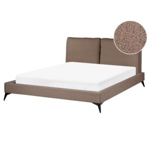wohnli-moebel-suche-800001186218 Wohnli Möbelsuche - POLSTERBETT mit Lattenrost 160x200 cm Braun Melle