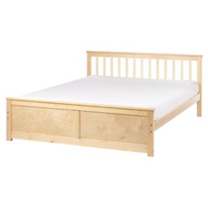 wohnli-moebel-suche-800001186222 Wohnli Möbelsuche - BETT mit Lattenrost 160x200 cm Heller Holzfarbton Olendon